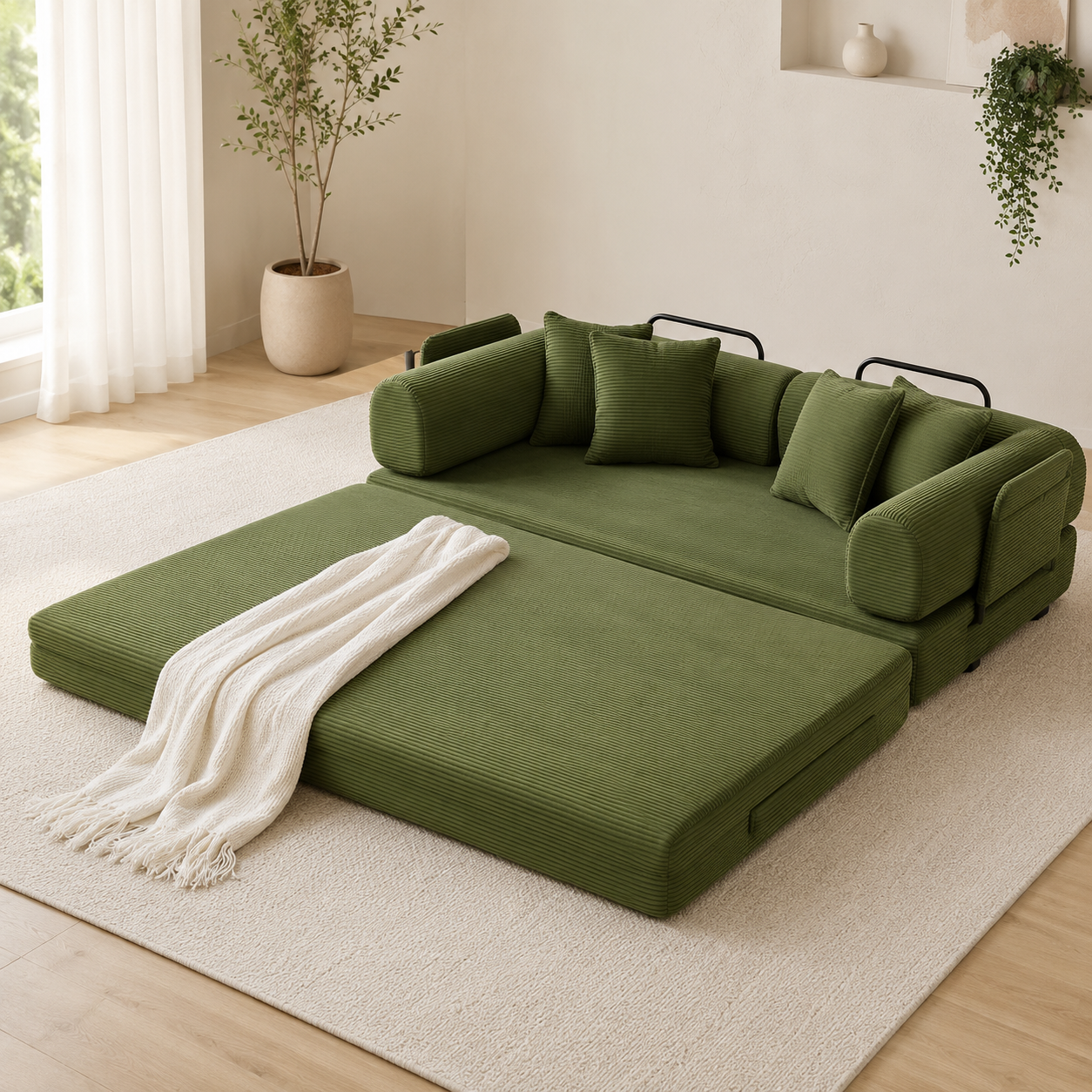 CloudNest™ Convertible Sleeper Sofa