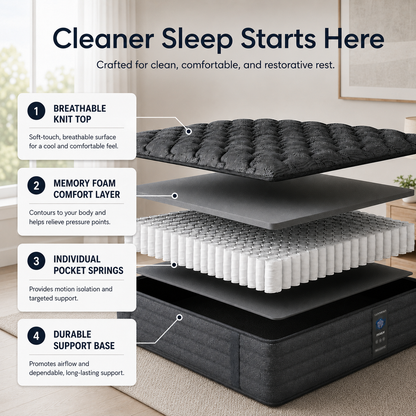CloudNest™ Serenity Hybrid Mattress